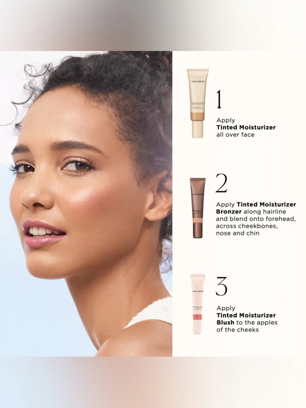Laura Mercier 02 Sundrop Tinted Moisturizer Bronzer .5oz